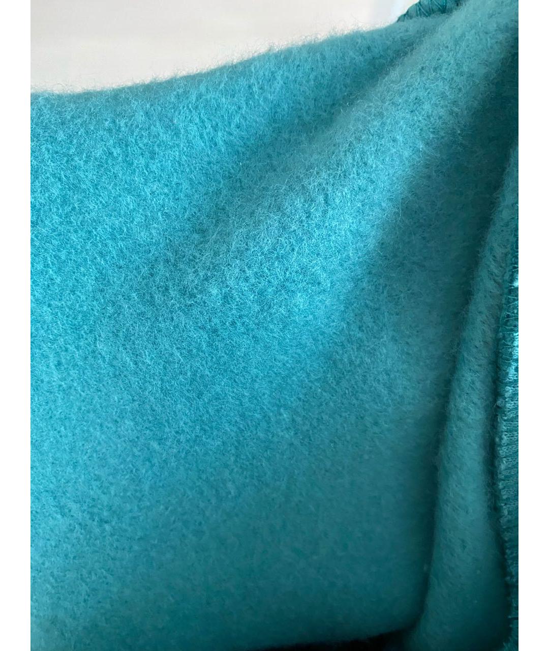 PINKO Бирюзовые брюки широкие, фото 3