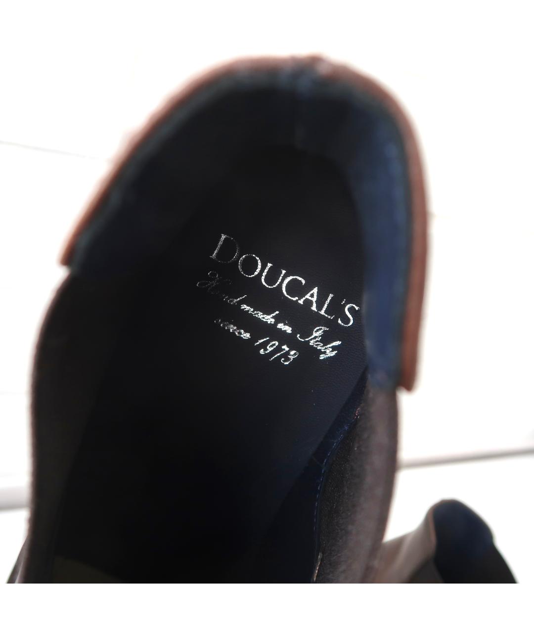 DOUCAL'S Коричневые кожаные ботинки, фото 7
