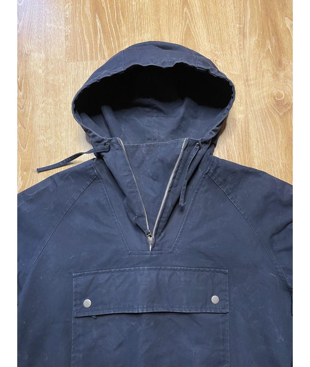 NORSE PROJECTS Темно-синяя хлопковая куртка, фото 4