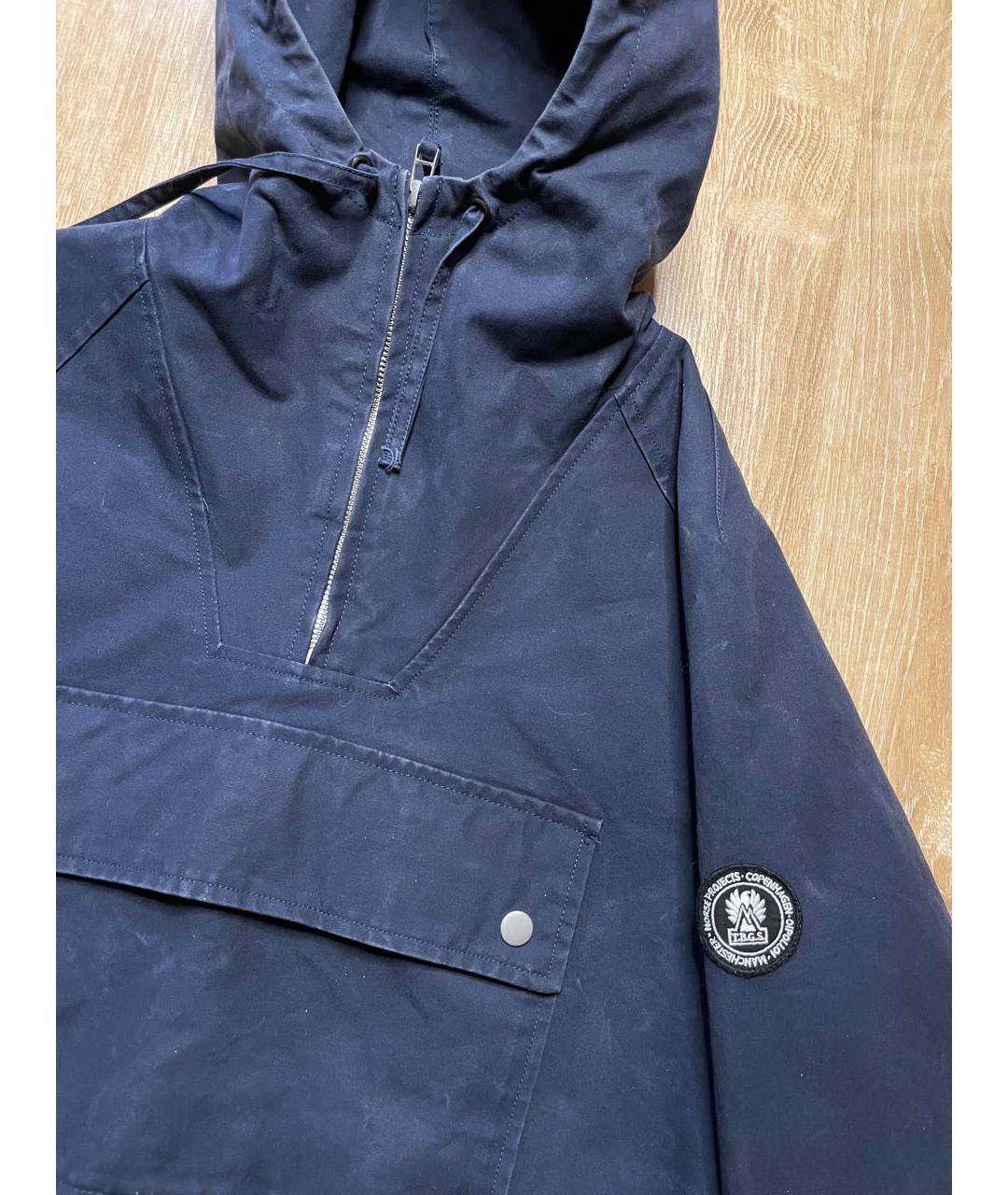 NORSE PROJECTS Темно-синяя хлопковая куртка, фото 5