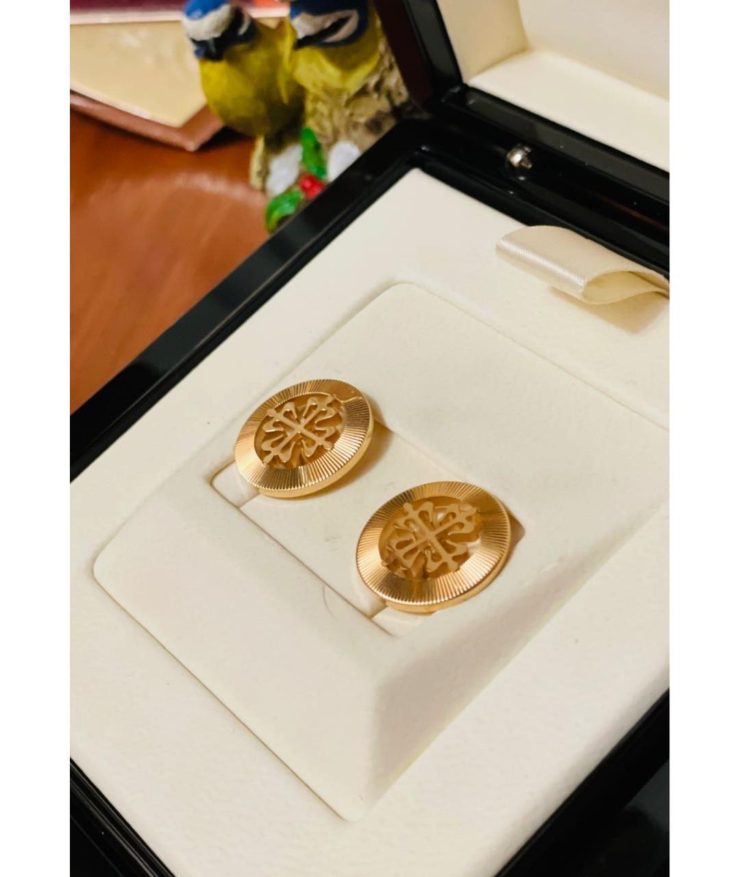 PATEK PHILIPPE Золотые запонки из розового золота, фото 2