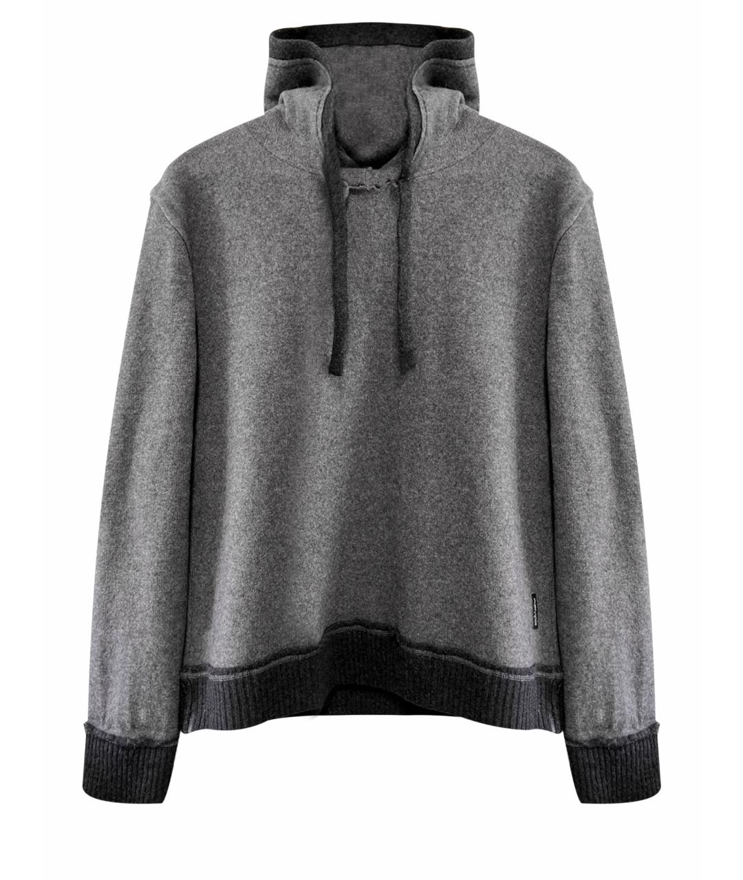 DOLCE&GABBANA Серый шерстяной джемпер / свитер, фото 1