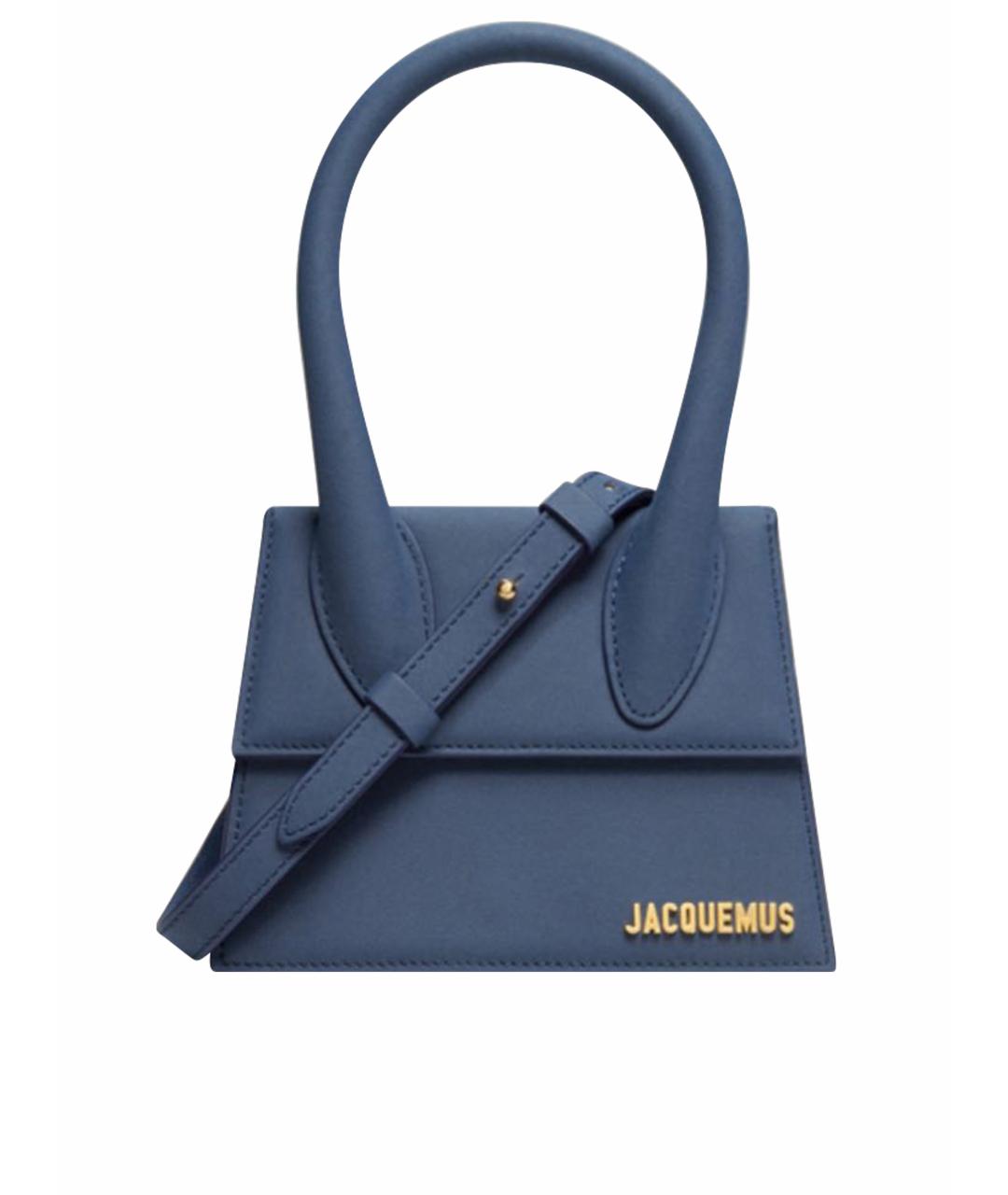 JACQUEMUS Темно-синяя сумка через плечо, фото 1