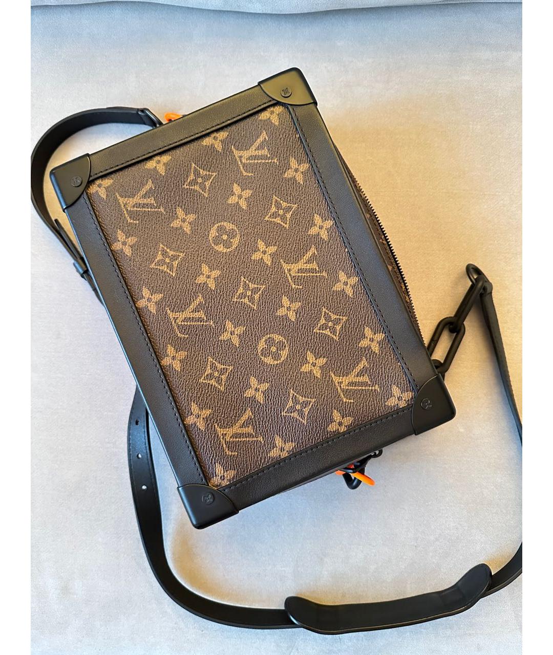 LOUIS VUITTON Коричневая сумка на плечо, фото 5