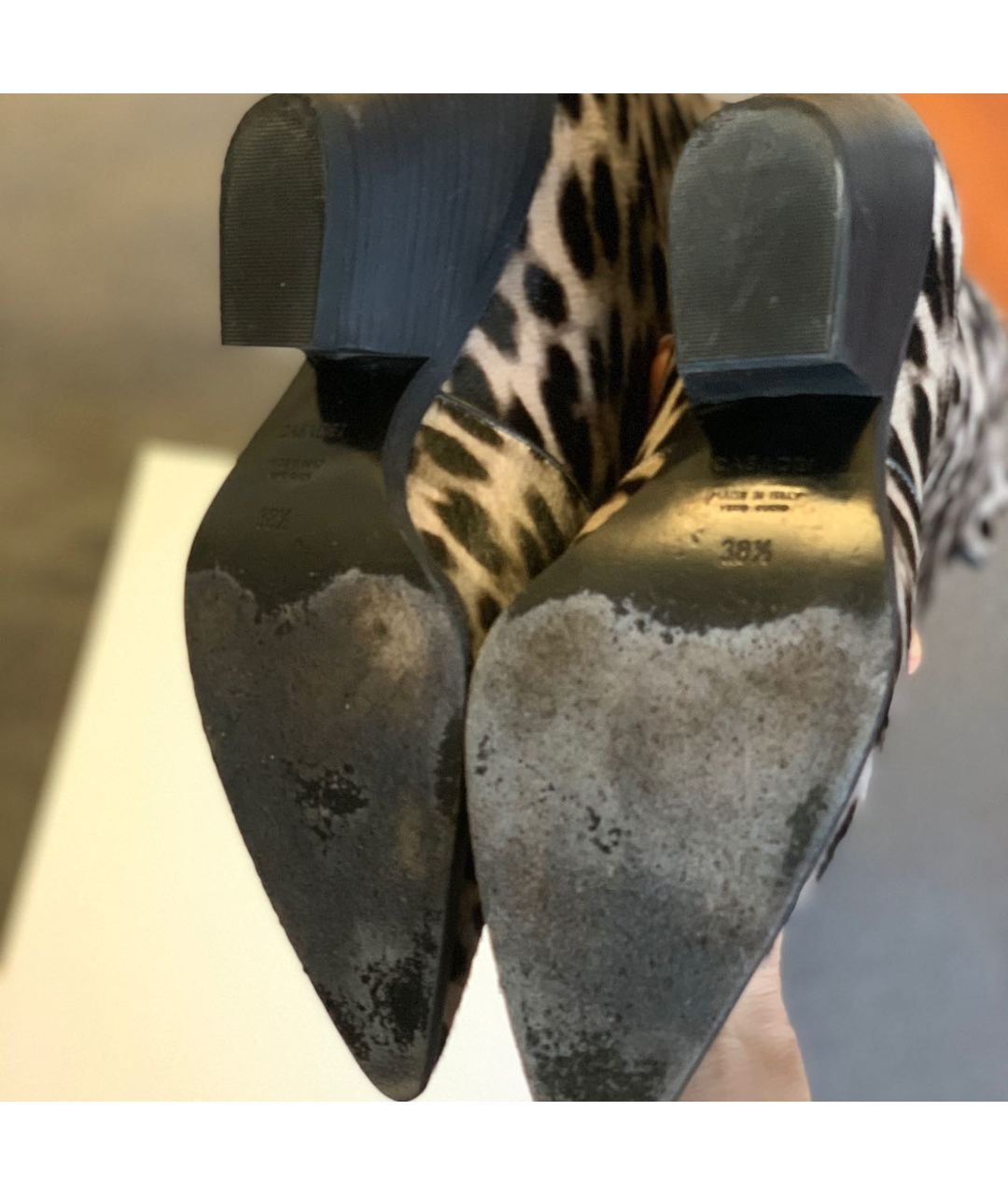 CASADEI Серые ботинки из экзотической кожи, фото 3