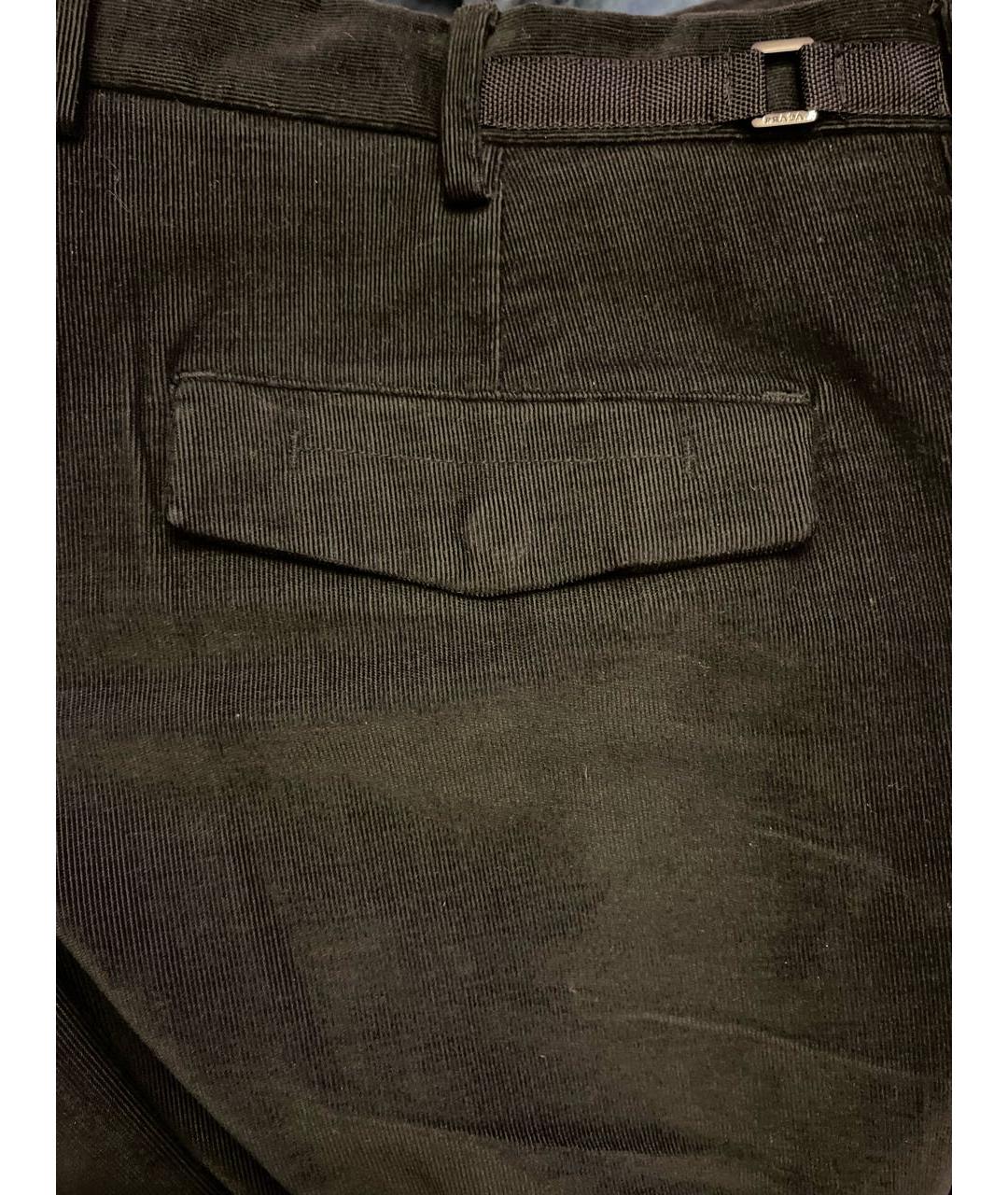 PRADA Велюровые повседневные брюки, фото 6