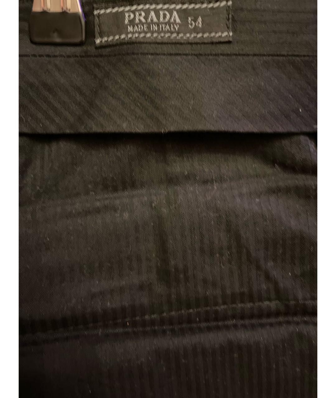 PRADA Велюровые повседневные брюки, фото 4