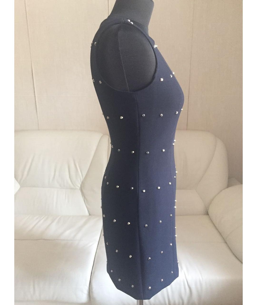 MICHAEL KORS Темно-синее повседневное платье, фото 4