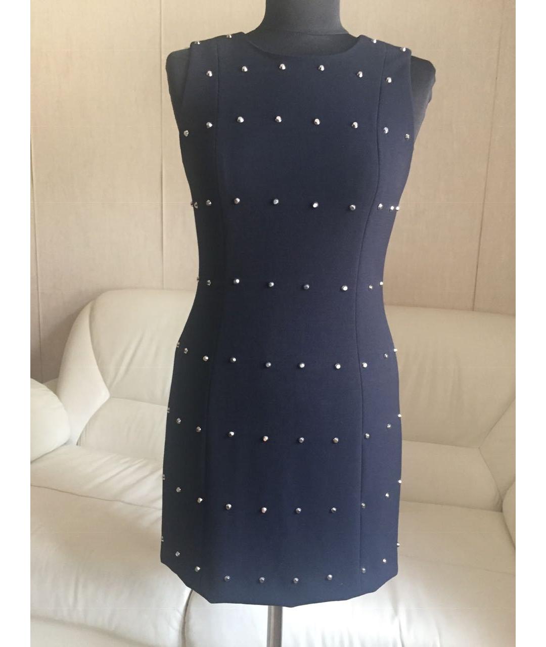 MICHAEL KORS Темно-синее повседневное платье, фото 2