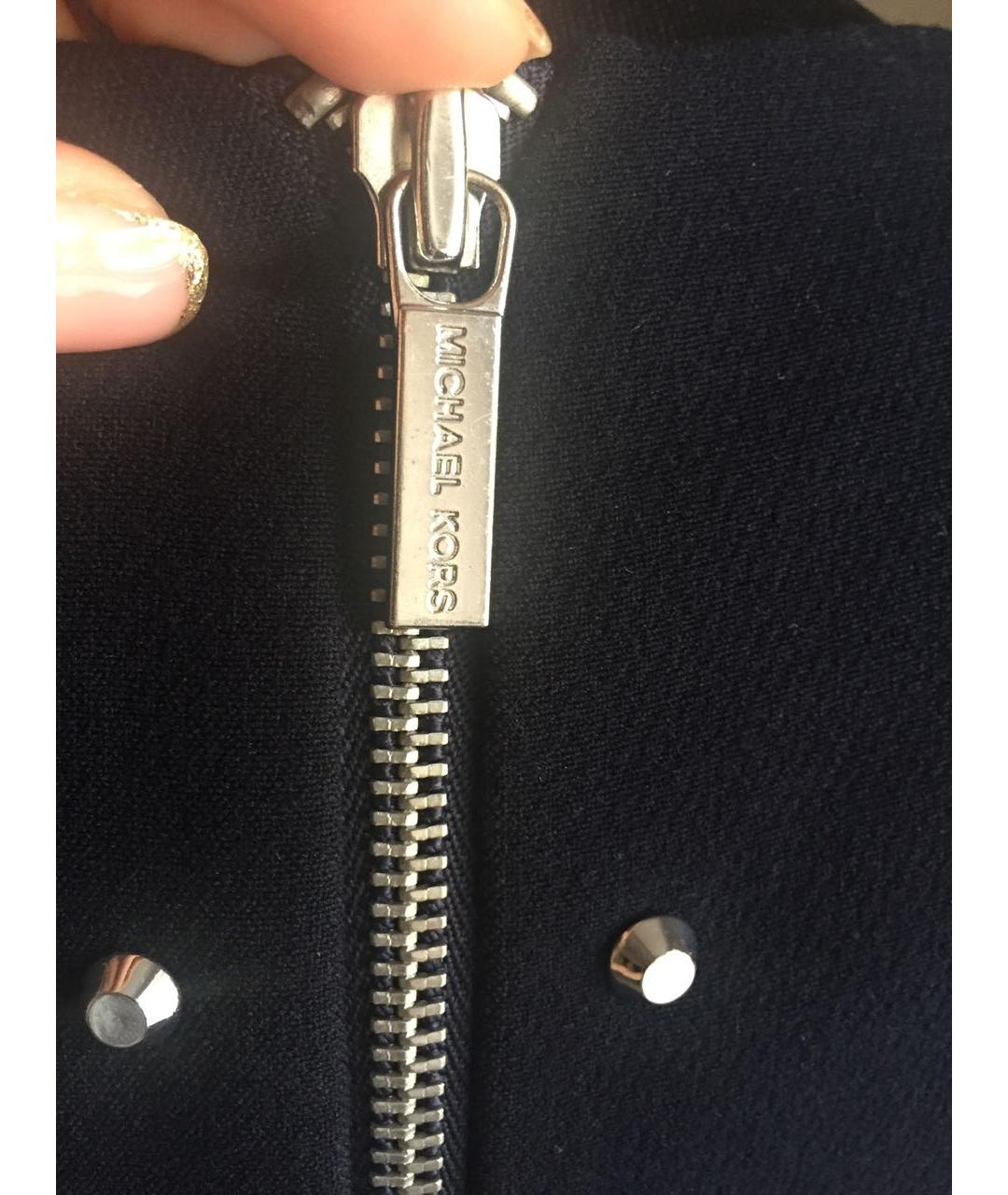 MICHAEL KORS Темно-синее повседневное платье, фото 7