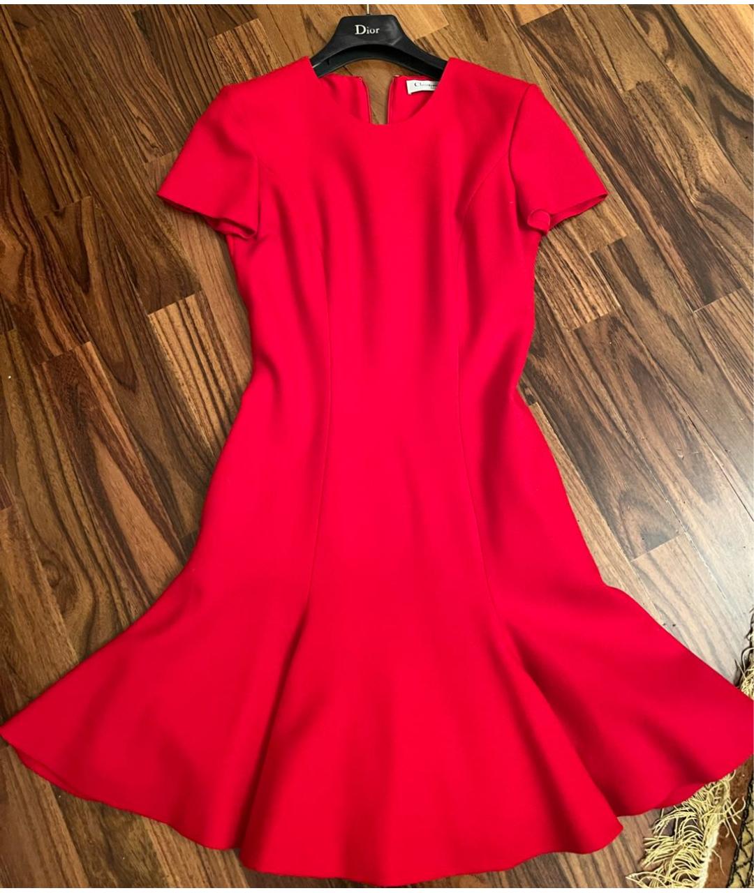 CHRISTIAN DIOR PRE-OWNED Красное платье, фото 9