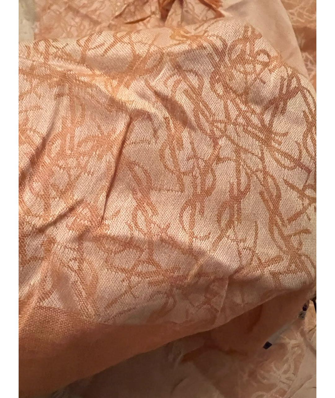 SAINT LAURENT Хлопковый платок, фото 2