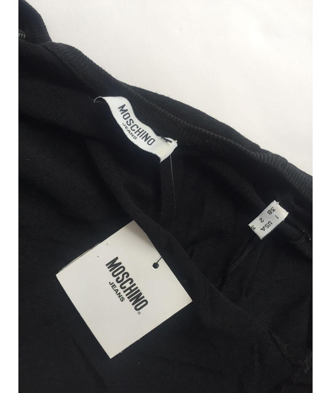 MOSCHINO Черный джемпер / свитер, фото 6