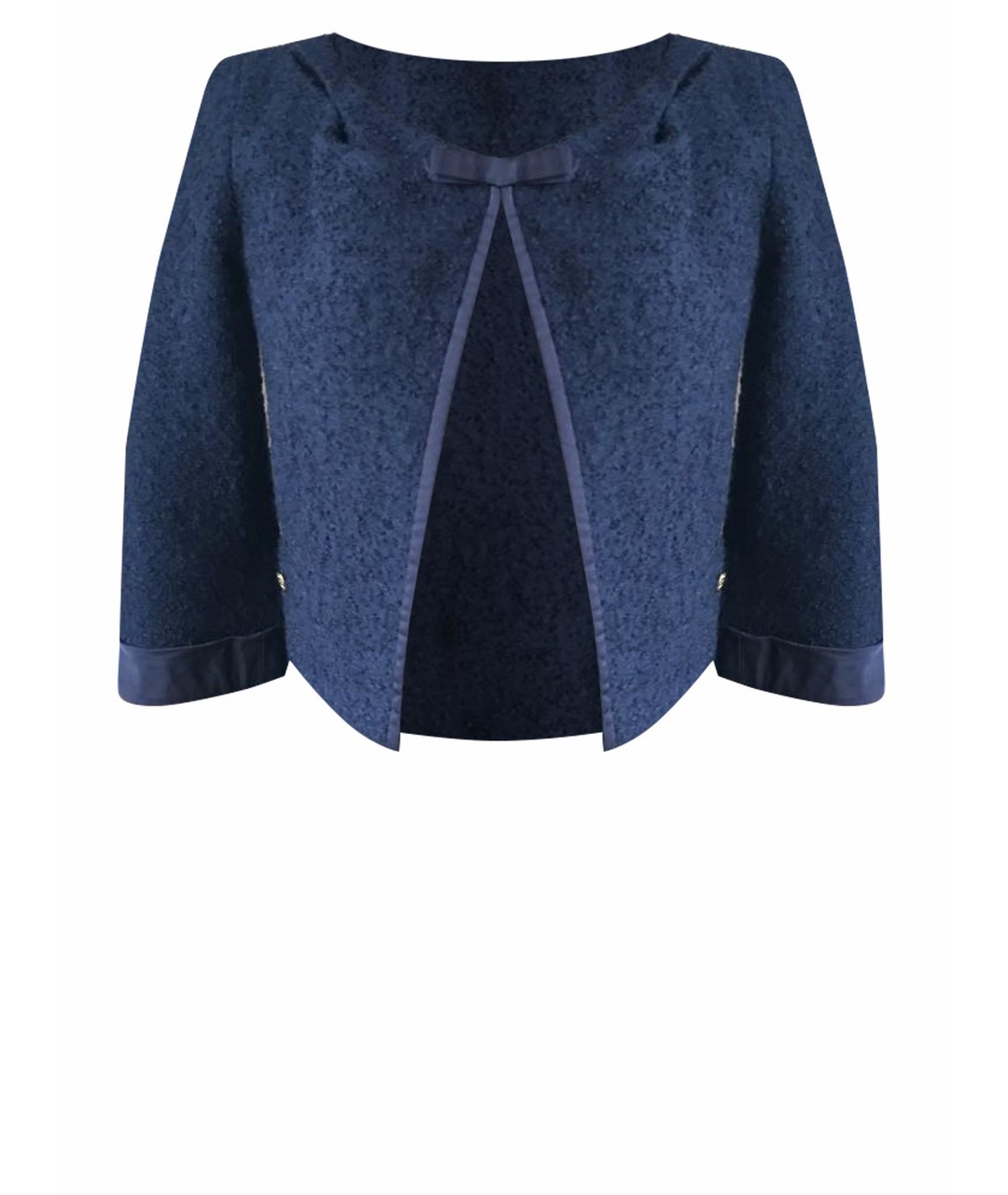 LOUIS VUITTON PRE-OWNED Темно-синий шерстяной жакет/пиджак, фото 1