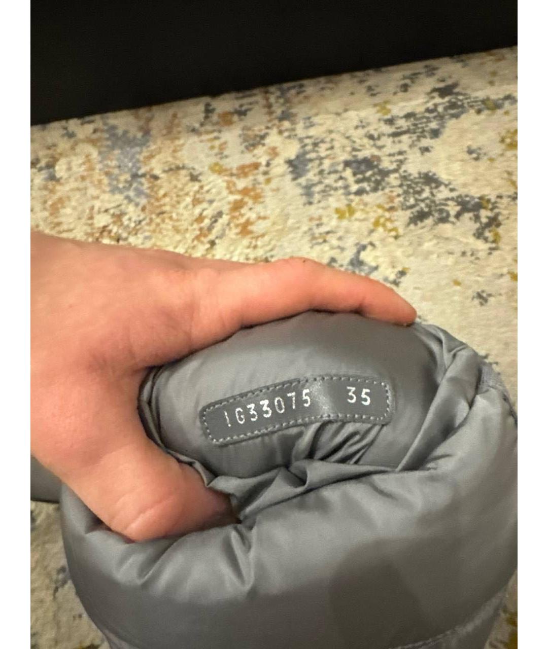 CHANEL Серые сапоги, фото 8