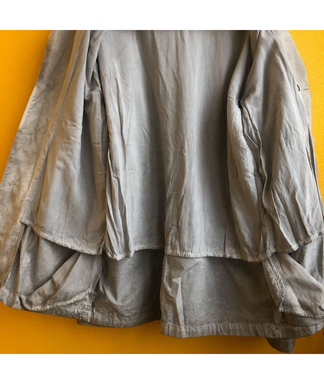DAMIR DOMA Серый хлопковый пиджак, фото 3