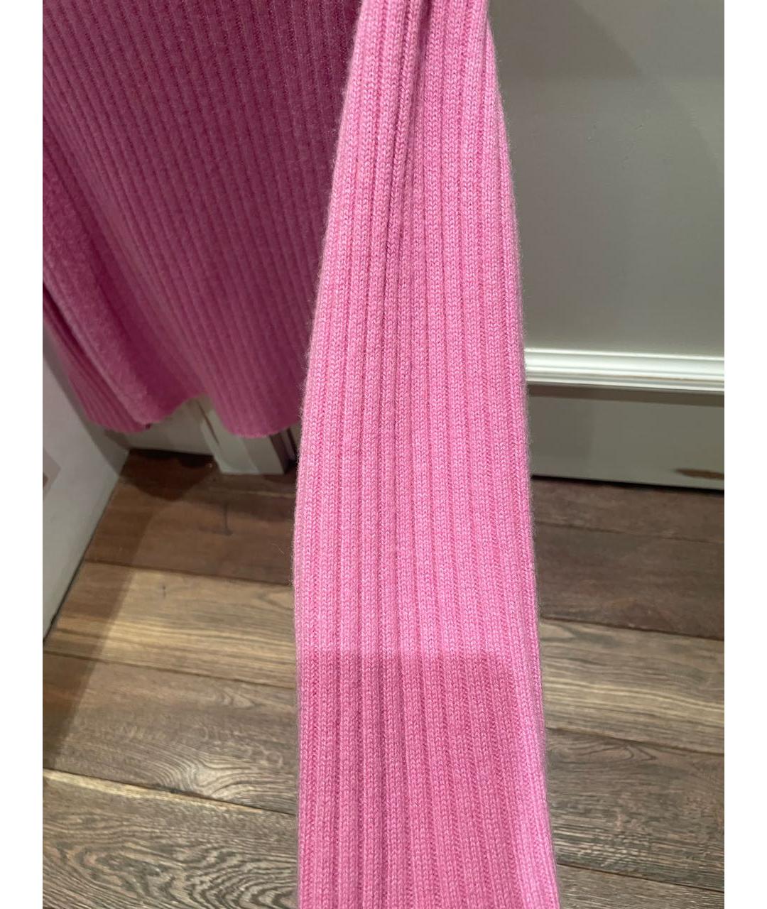 MAJE Розовый шерстяной джемпер / свитер, фото 4