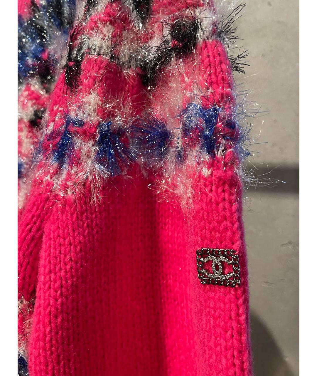 CHANEL PRE-OWNED Розовый кашемировый джемпер / свитер, фото 2