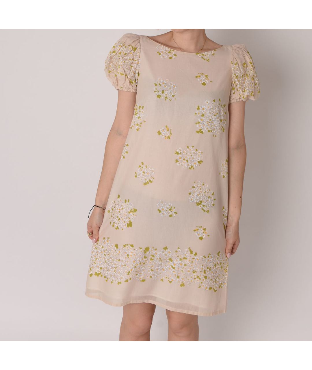 RED VALENTINO Мульти хлопковое повседневное платье, фото 6