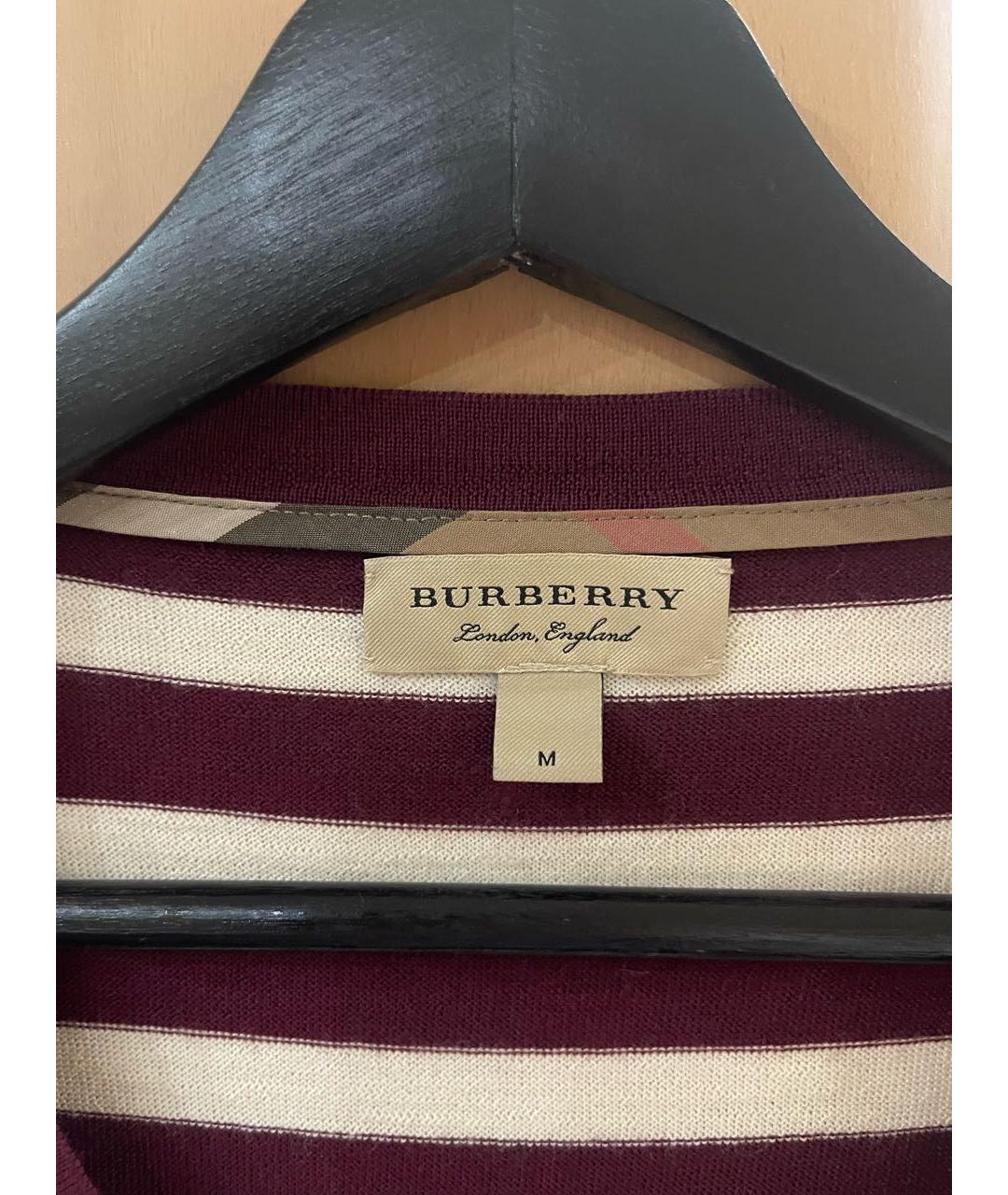 BURBERRY Мульти шерстяной джемпер / свитер, фото 3