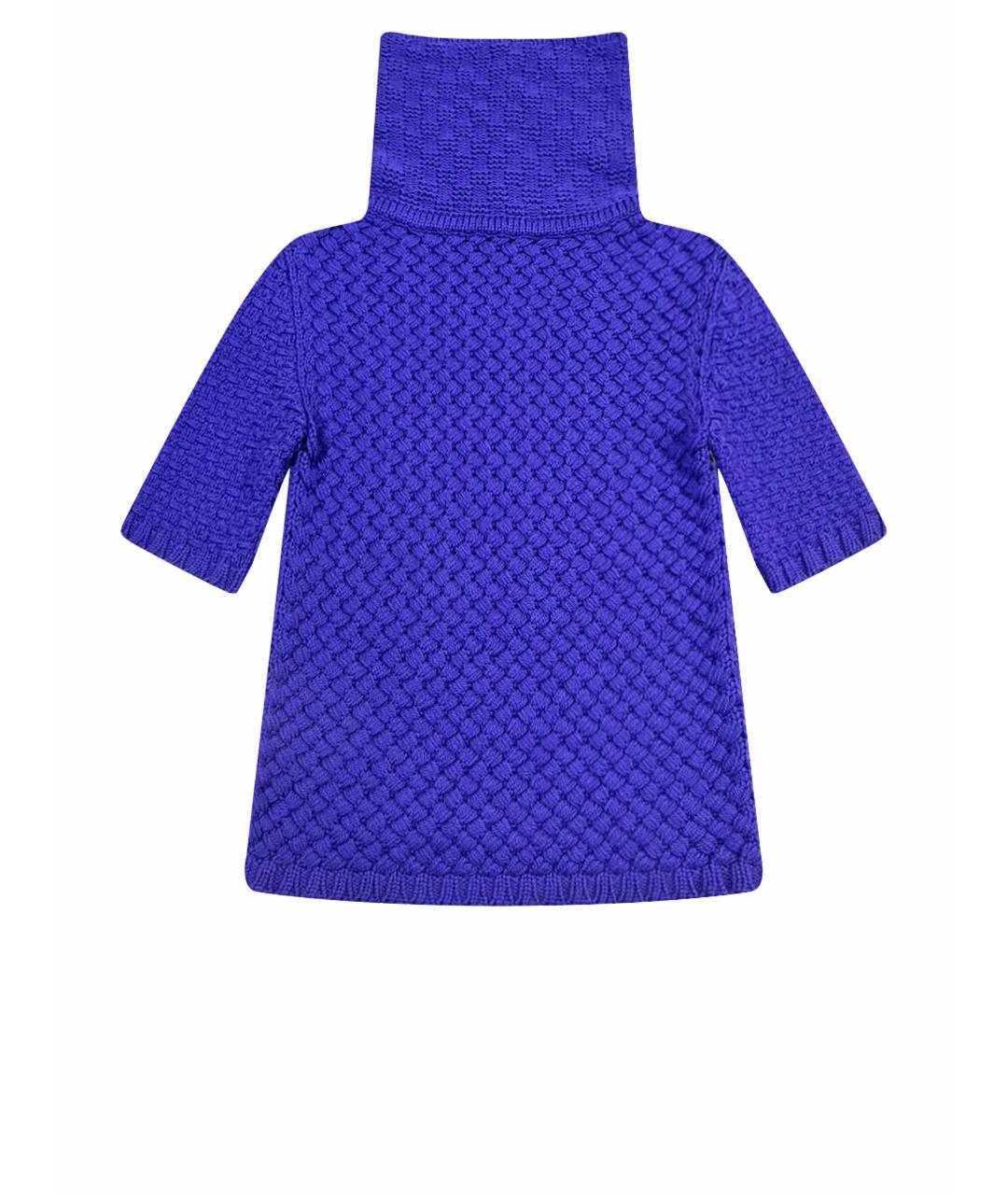 EMILIO PUCCI Фиолетовый шерстяной джемпер / свитер, фото 1