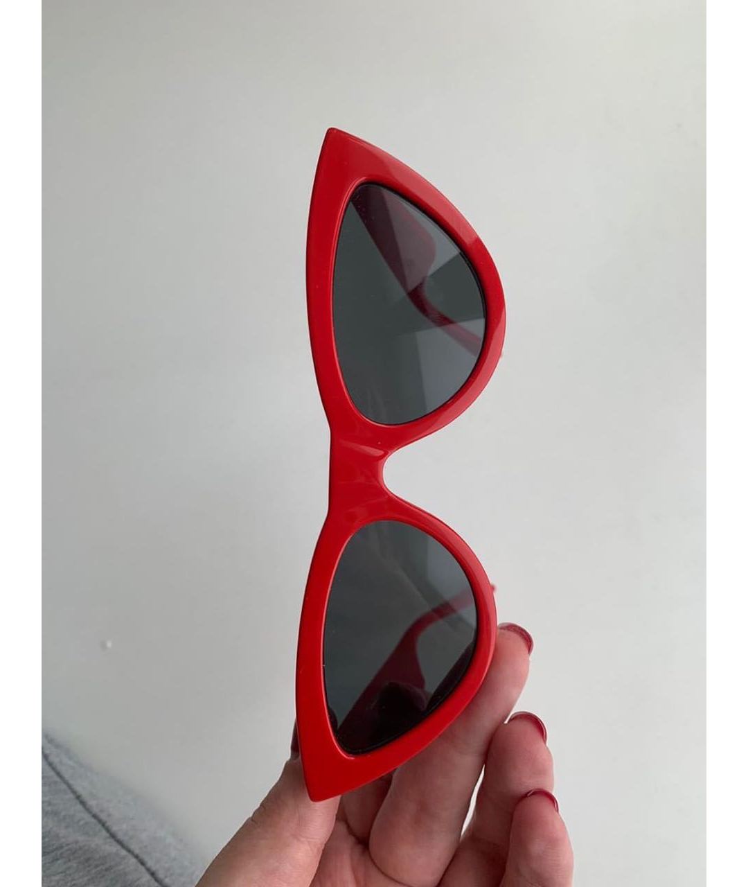 CELINE PRE-OWNED Красные солнцезащитные очки, фото 6