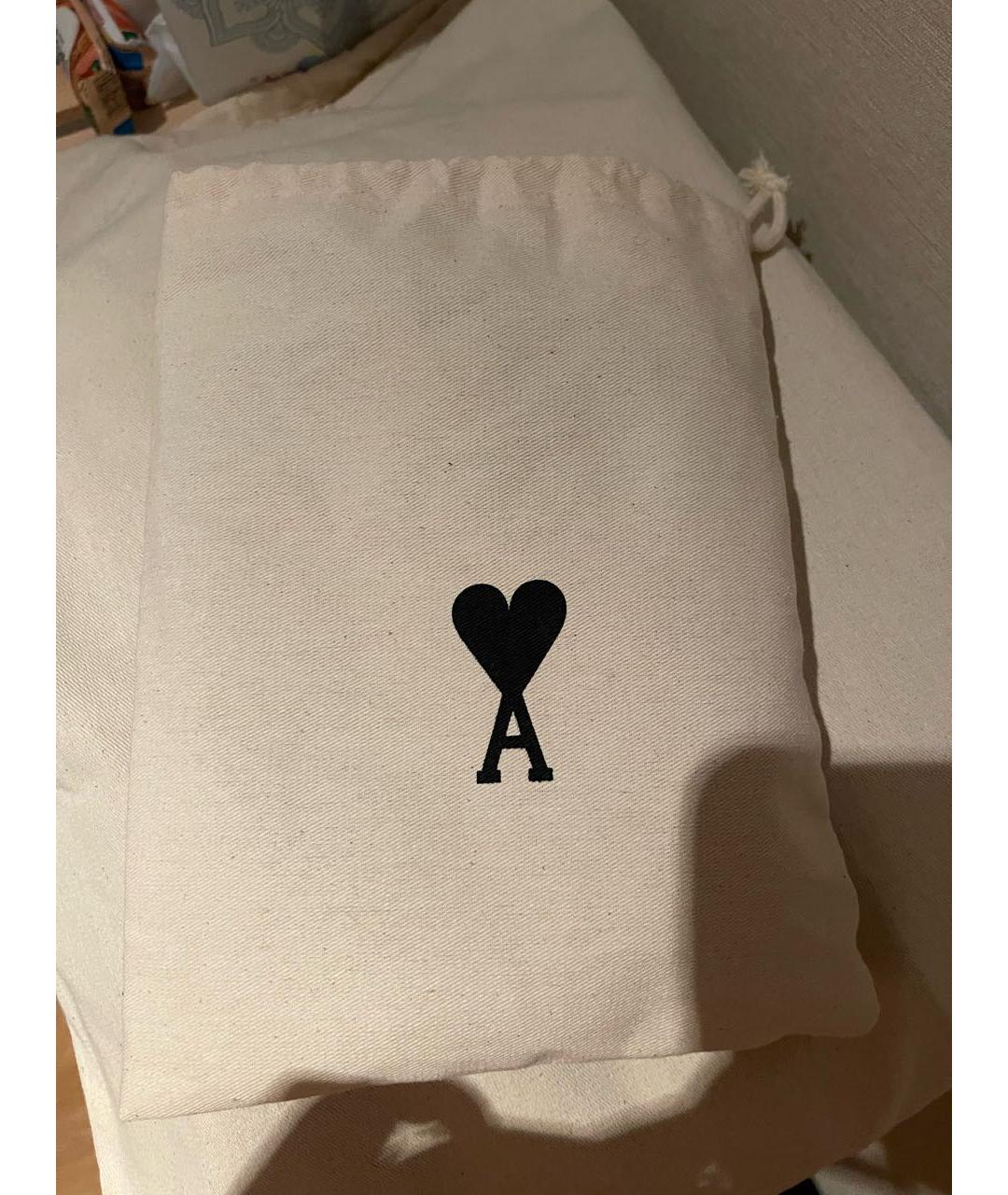 AMI Черная хлопковая шапка, фото 3