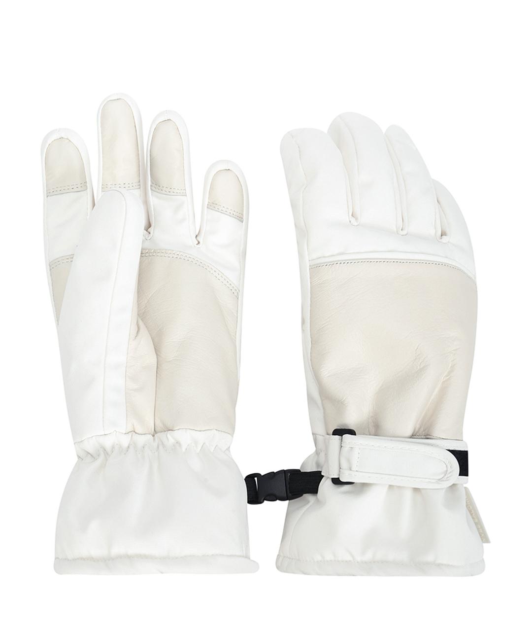 YVES SALOMON Белые перчатки, фото 1
