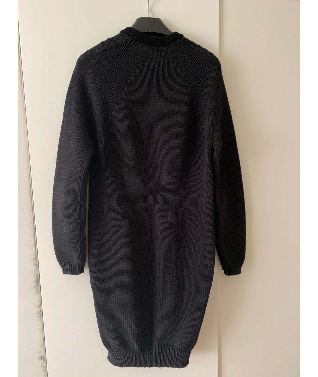 FENDI Черный хлопковый джемпер / свитер, фото 2