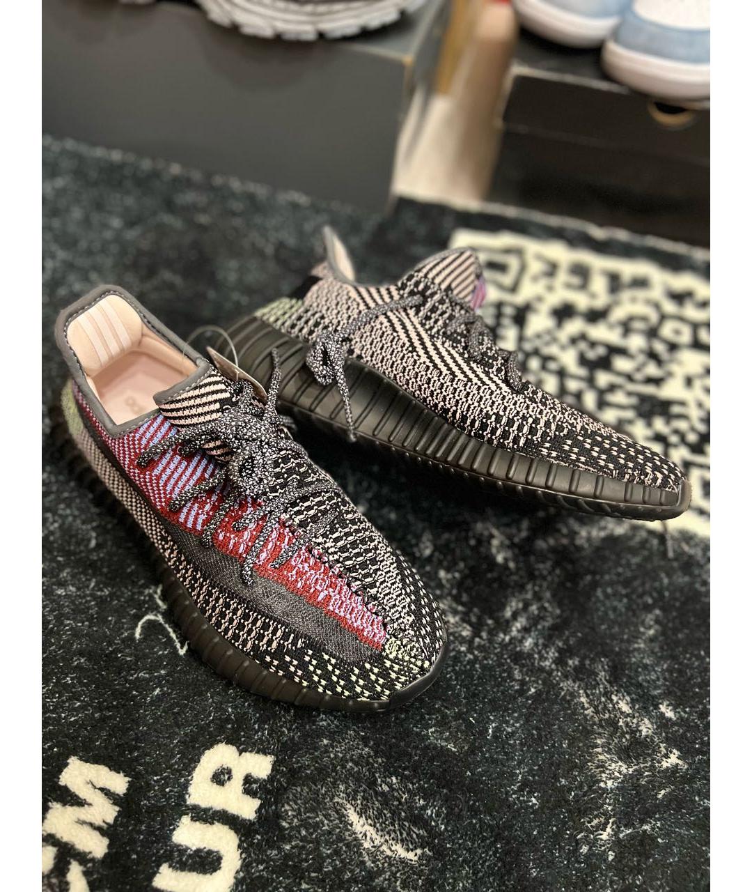 ADIDAS YEEZY Черные кроссовки, фото 5