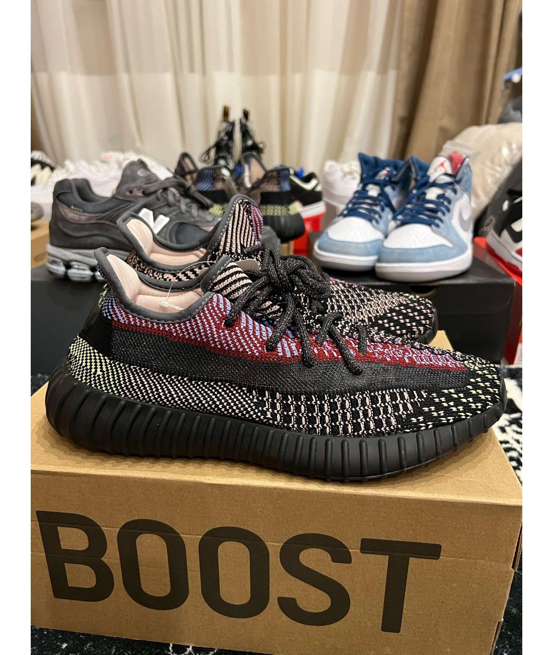 ADIDAS YEEZY Черные кроссовки, фото 6