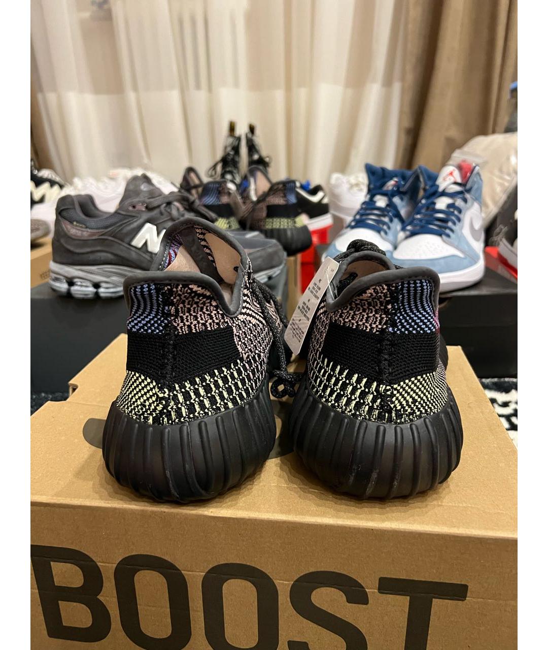 ADIDAS YEEZY Черные кроссовки, фото 3