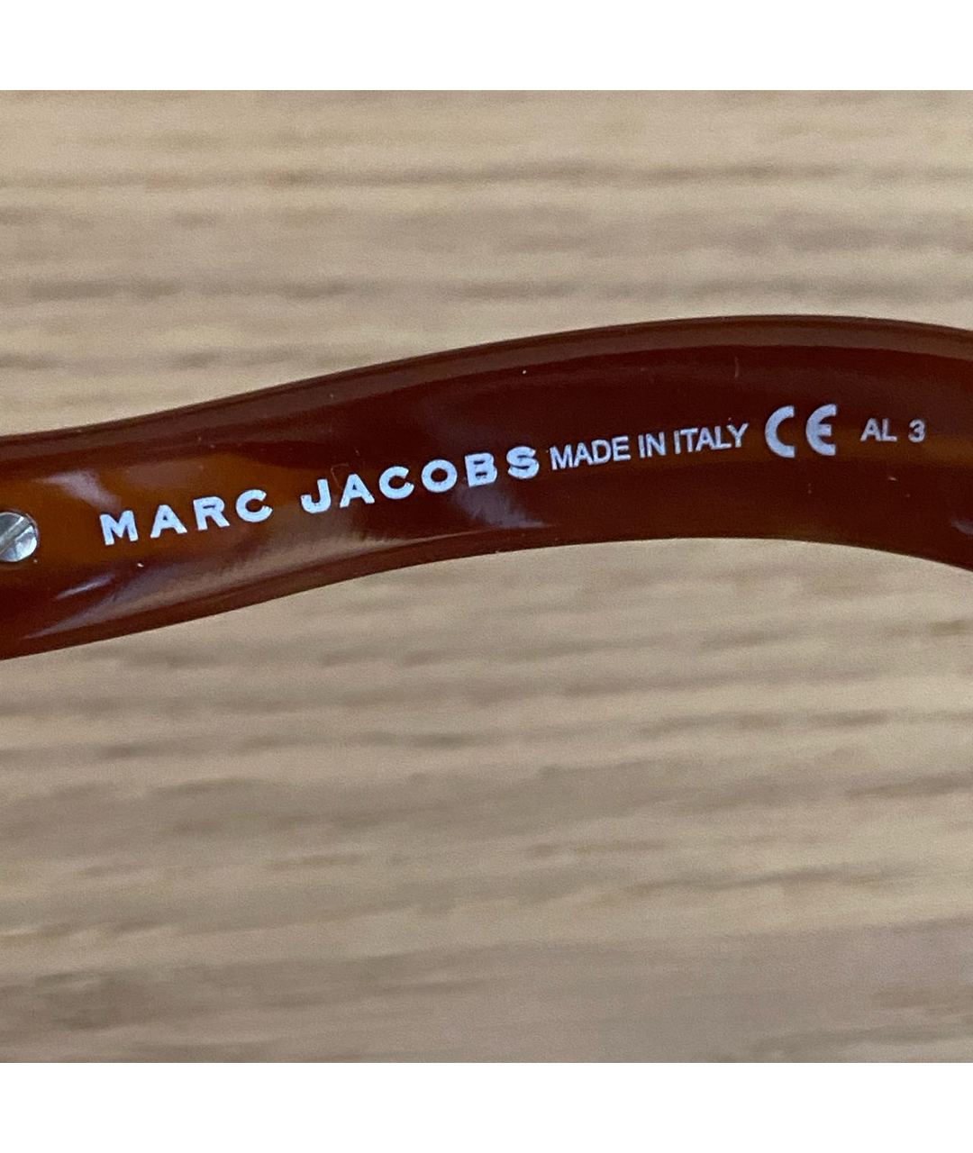 MARC JACOBS Коричневые пластиковые солнцезащитные очки, фото 3