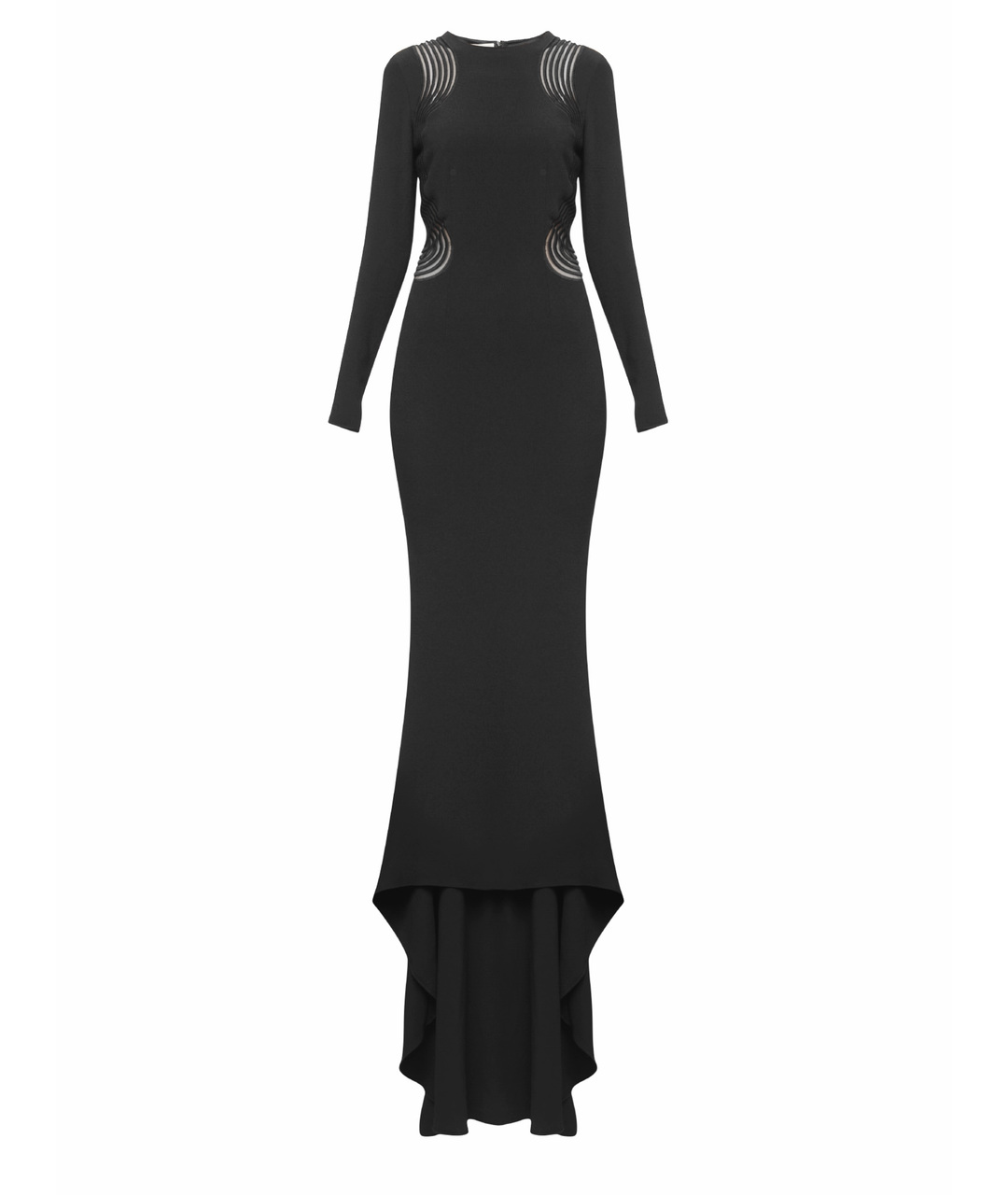 STELLA MCCARTNEY Черное вискозное вечернее платье, фото 1