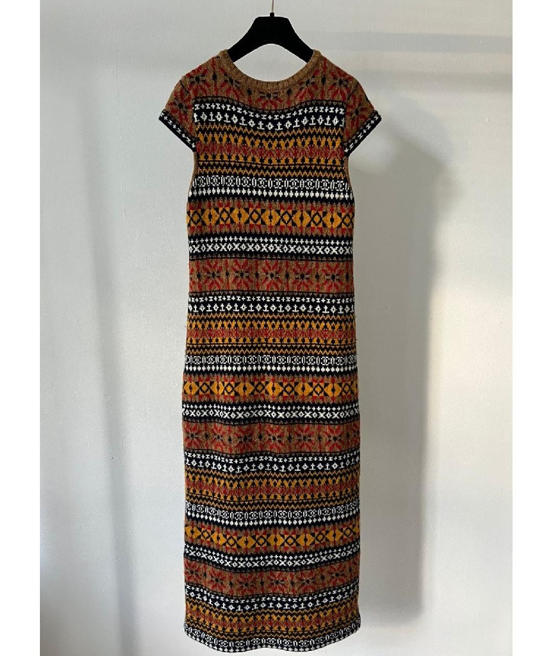 CHANEL Мульти платье, фото 3