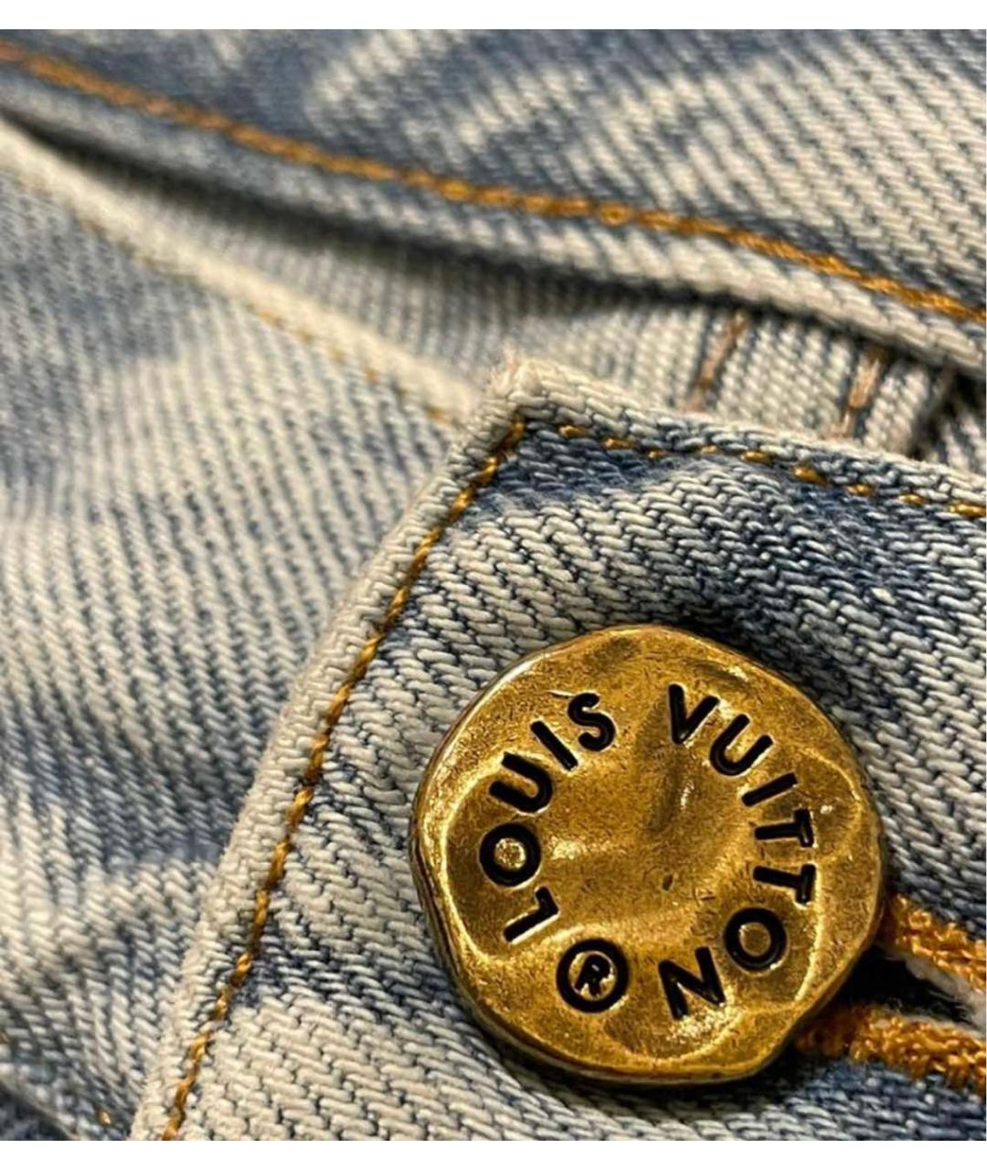 LOUIS VUITTON PRE-OWNED Хлопковые джинсы, фото 7