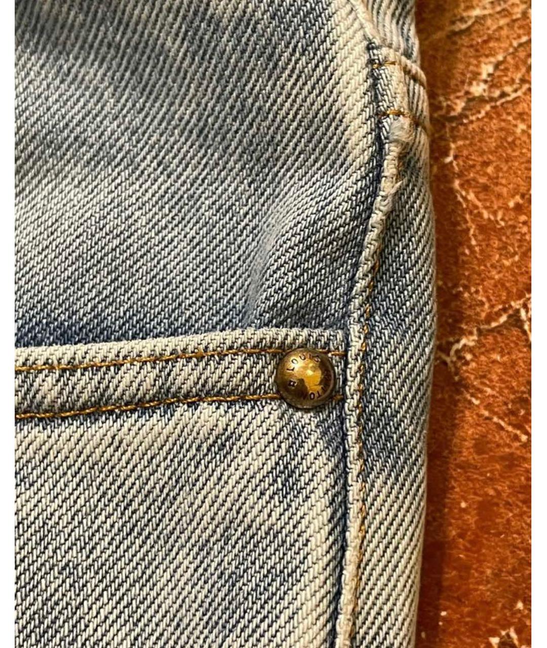 LOUIS VUITTON PRE-OWNED Хлопковые джинсы, фото 3