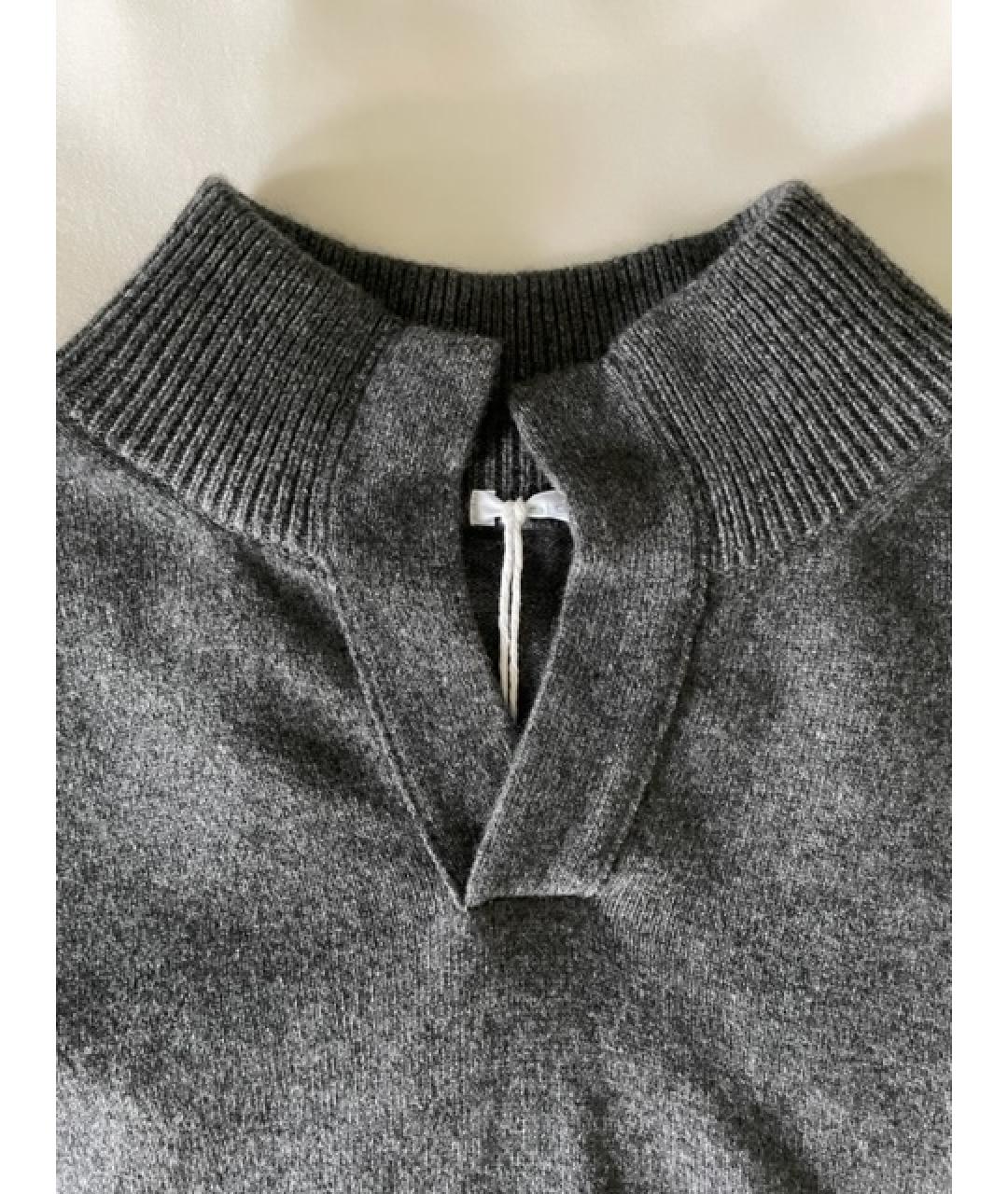MALO Серый кашемировый джемпер / свитер, фото 6