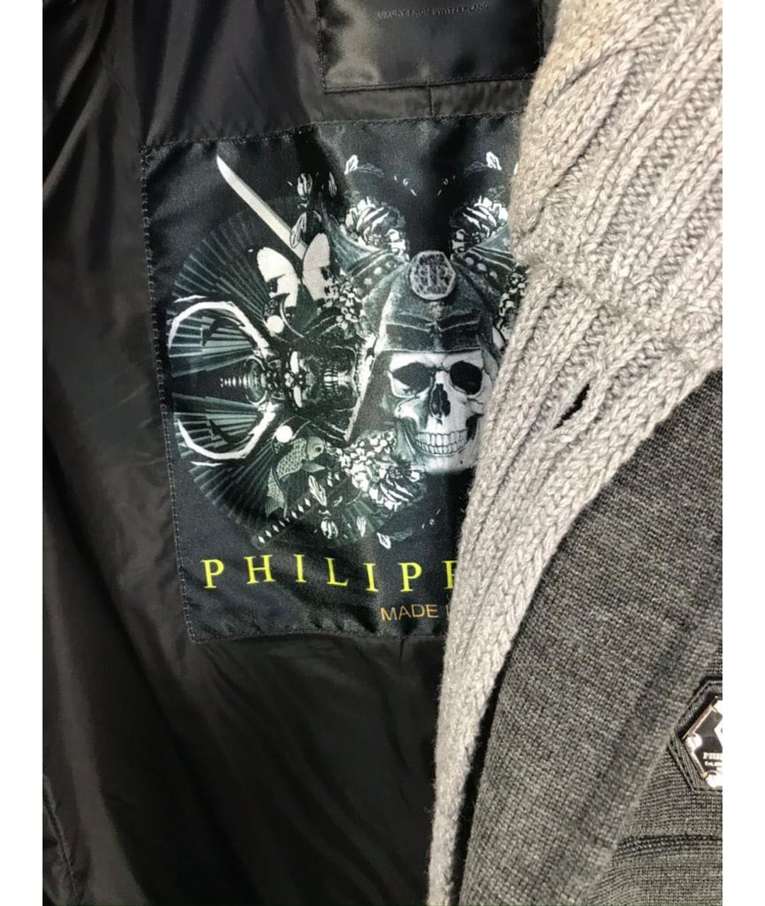 PHILIPP PLEIN Серый пиджак, фото 8