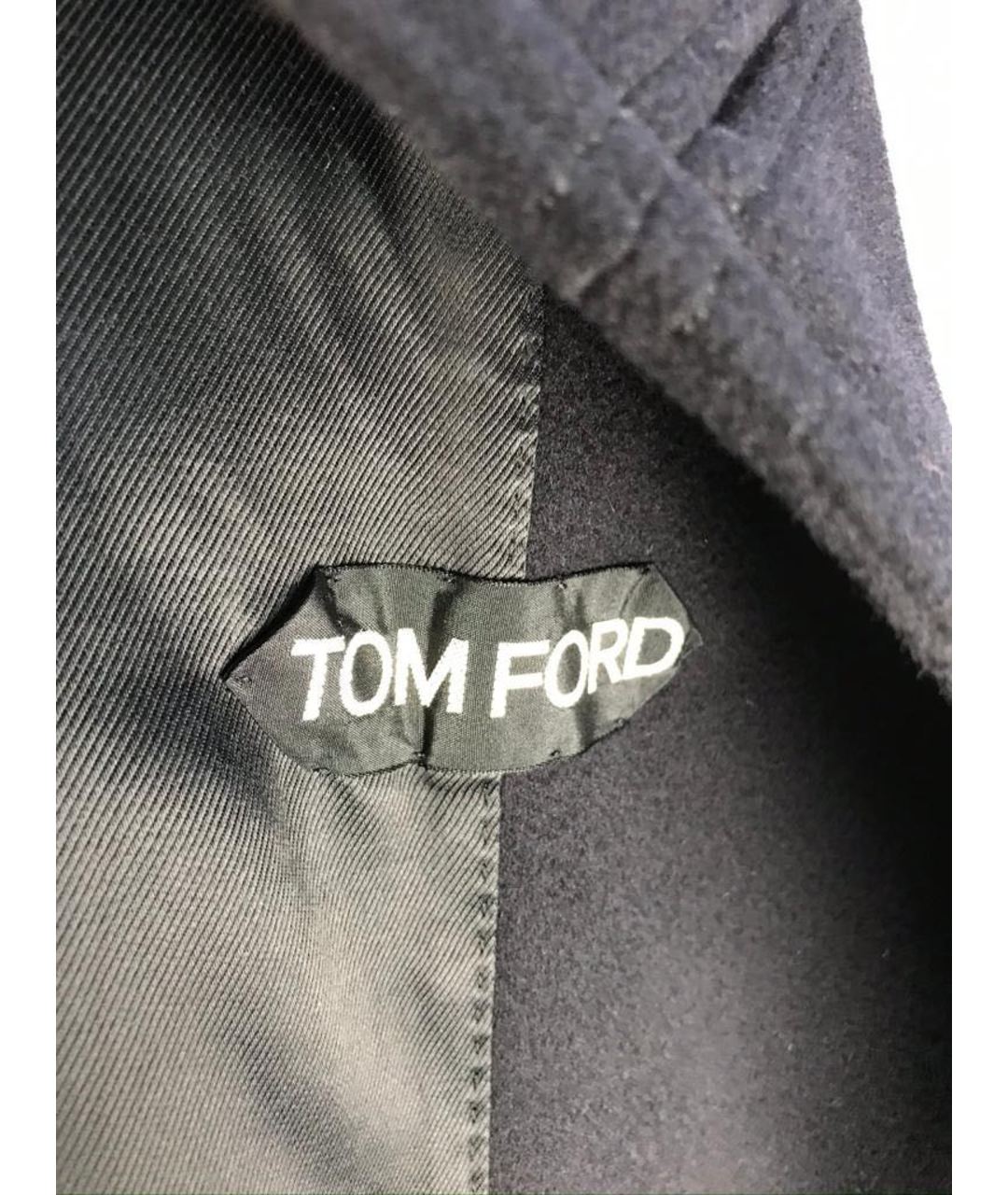TOM FORD Черное пальто, фото 3