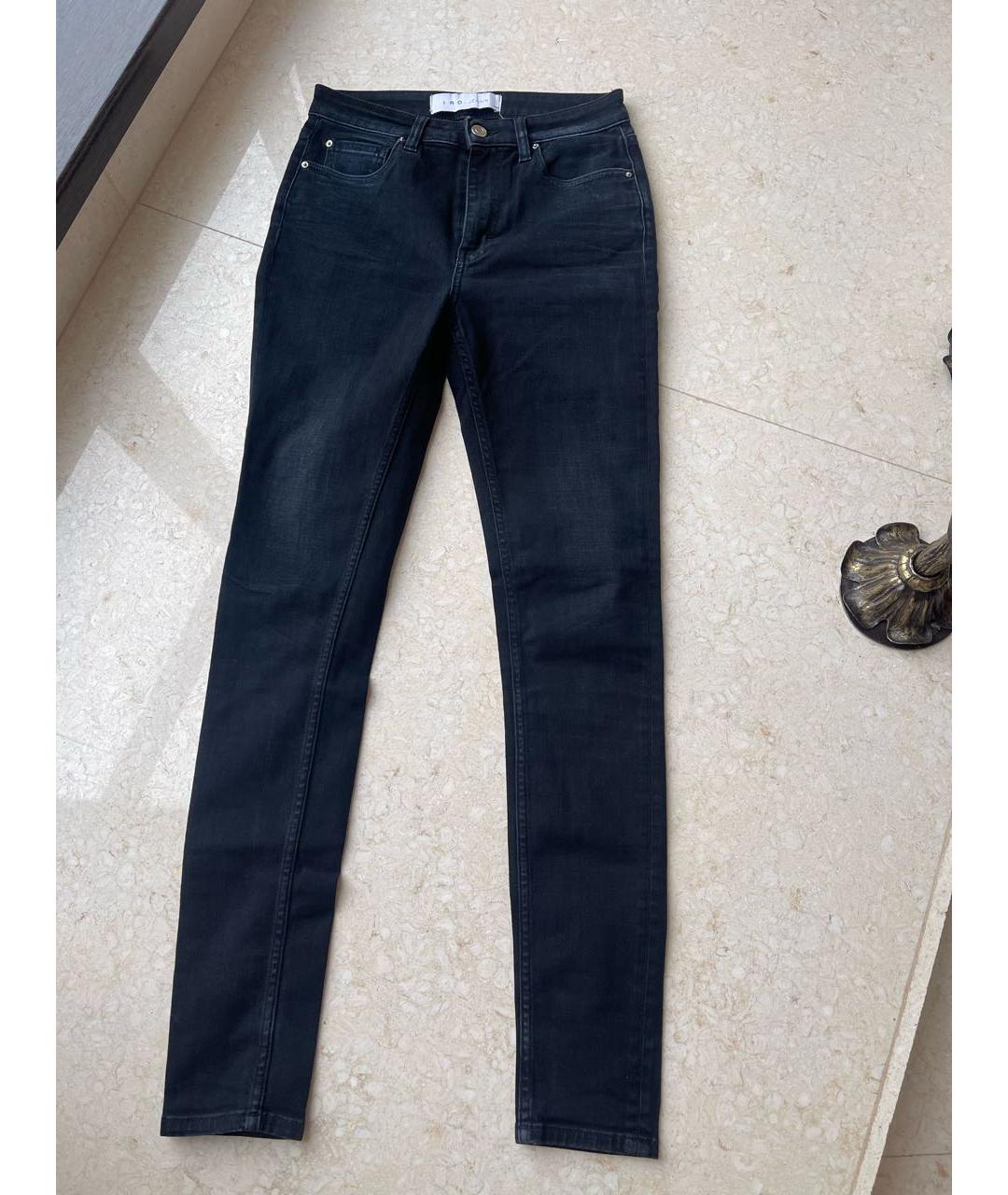 IRO Черные джинсы слим, фото 5