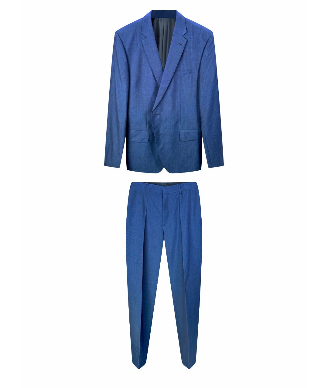 HUGO BOSS Синий классический костюм, фото 1
