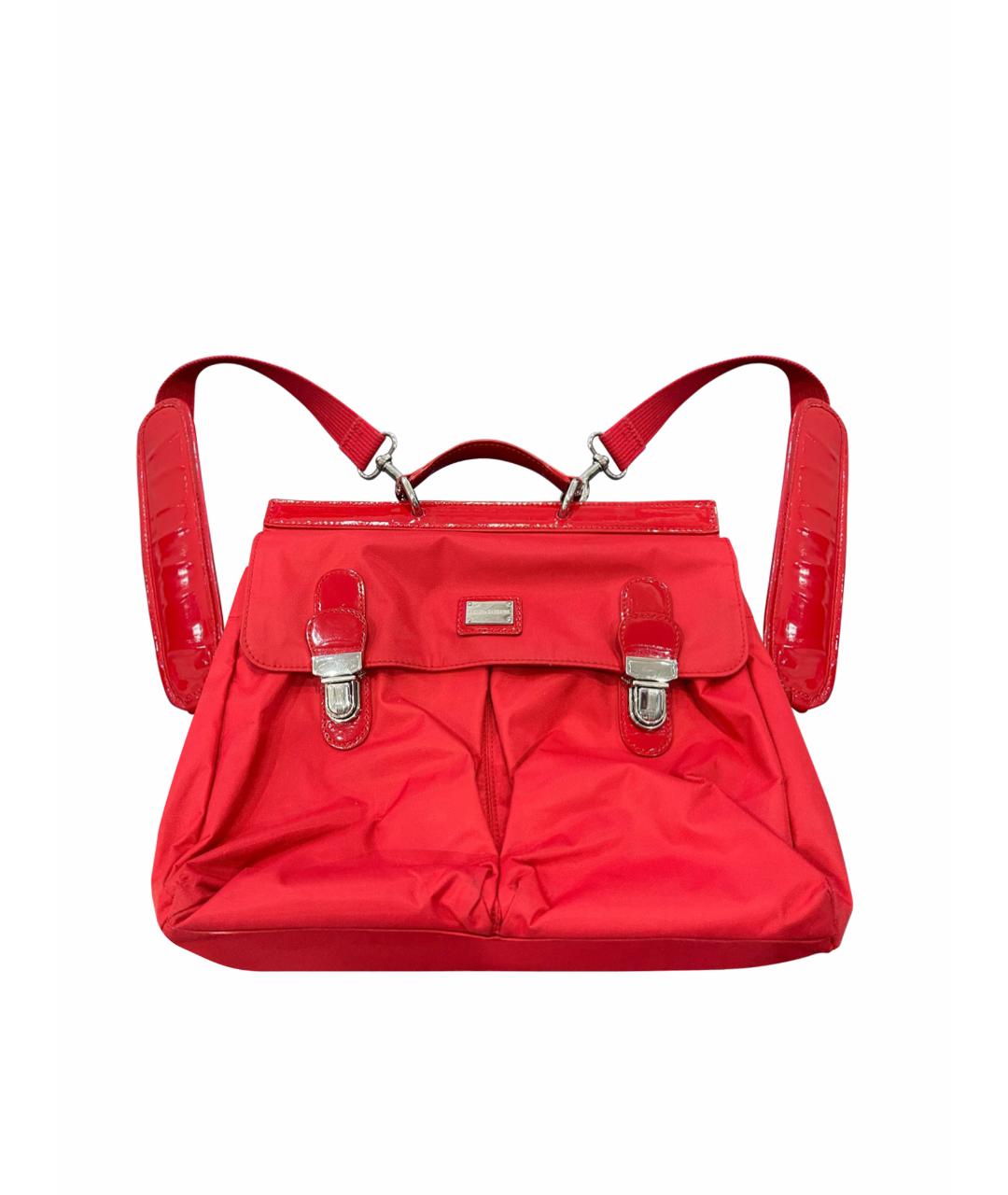 DOLCE & GABBANA KIDS Красный рюкзак, фото 1