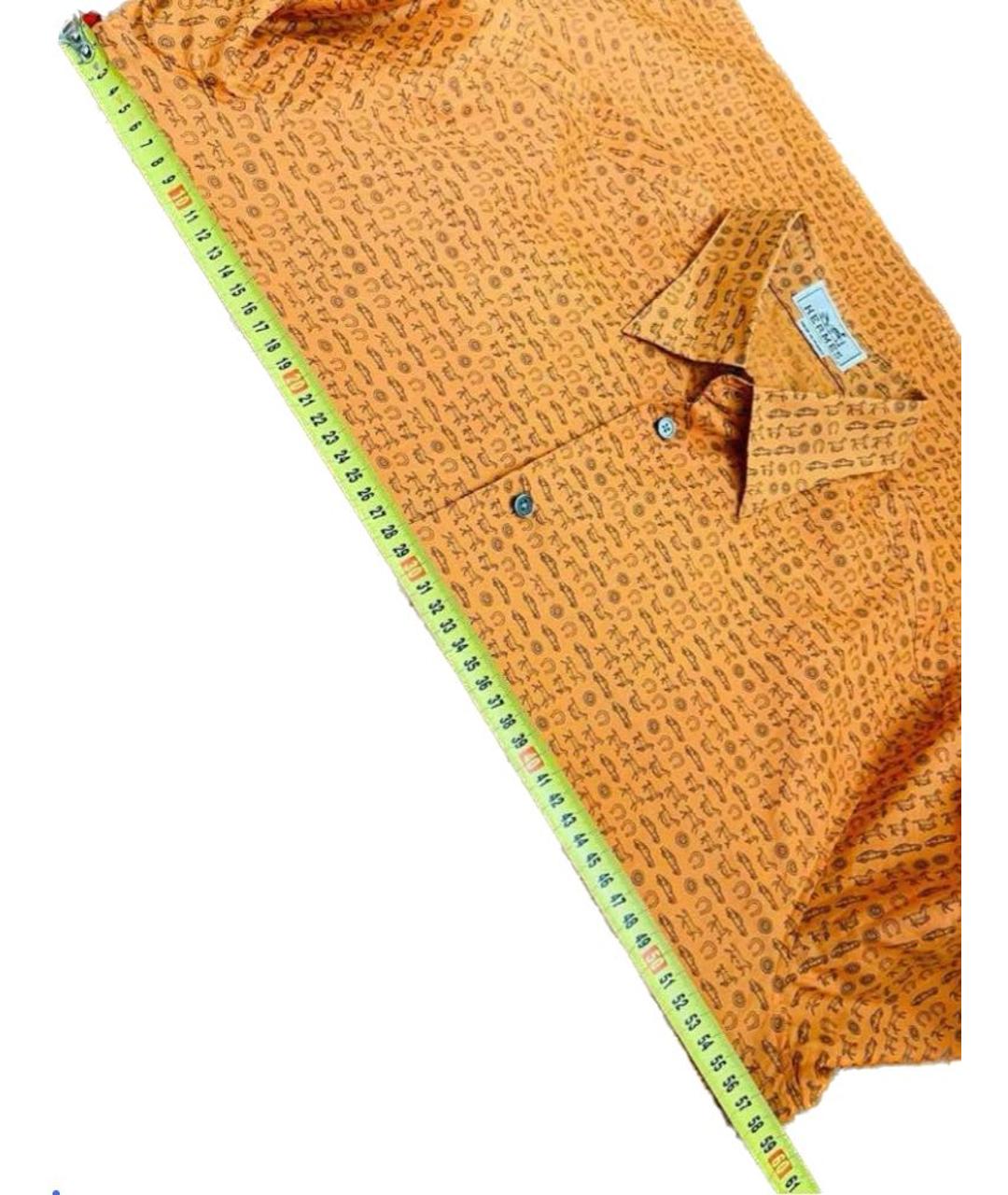 HERMES PRE-OWNED Мульти хлопковая кэжуал рубашка, фото 3