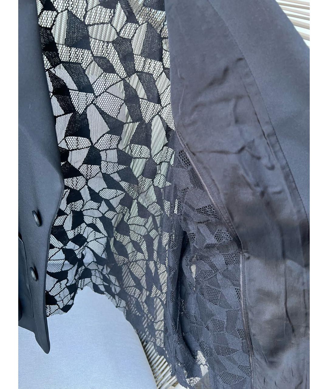 MAISON MARGIELA Черный кружевной жакет/пиджак, фото 4
