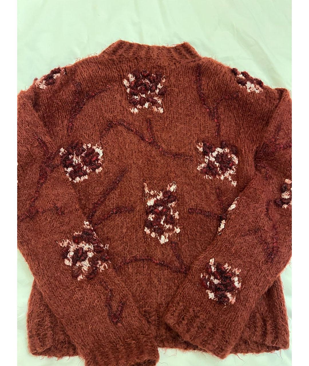 LALO Бордовый шерстяной джемпер / свитер, фото 2