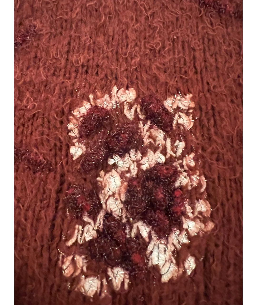LALO Бордовый шерстяной джемпер / свитер, фото 4