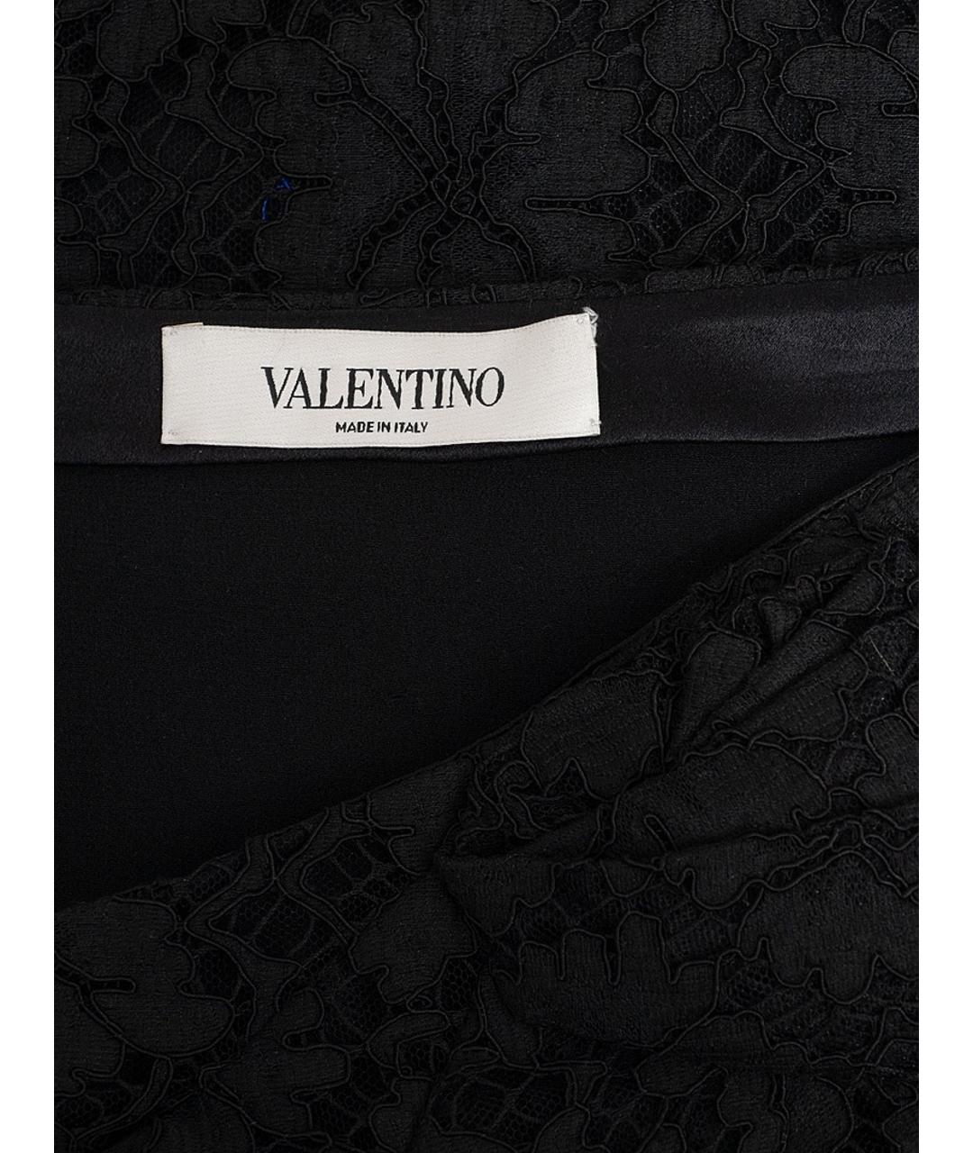 VALENTINO Черная юбка миди, фото 3