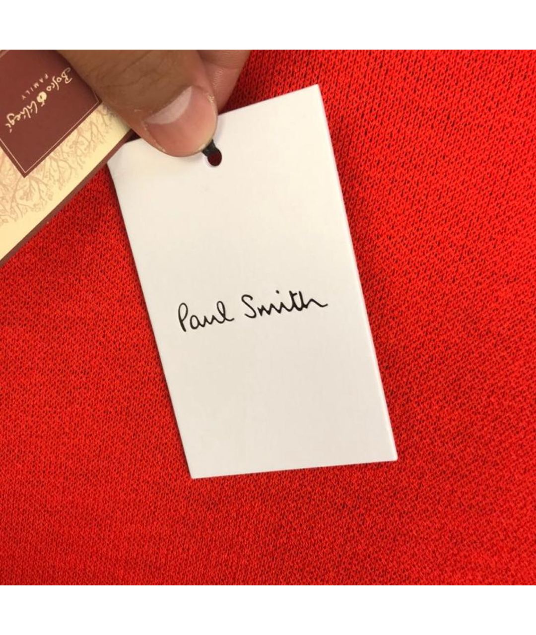 PAUL SMITH Красный джемпер / свитер, фото 3