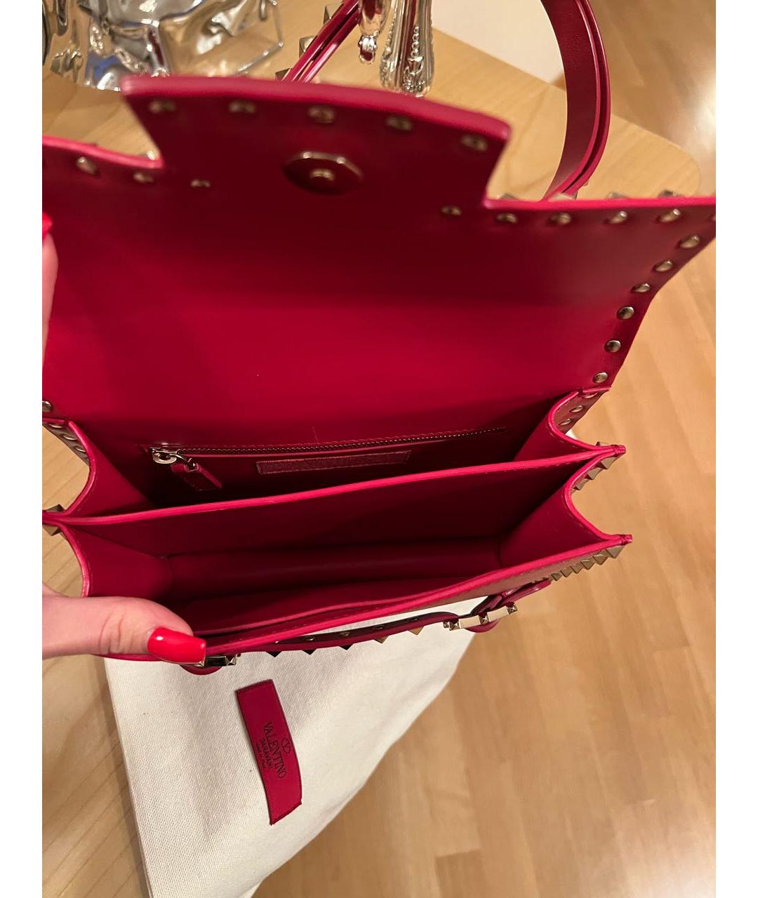 VALENTINO Кожаная сумка тоут, фото 7